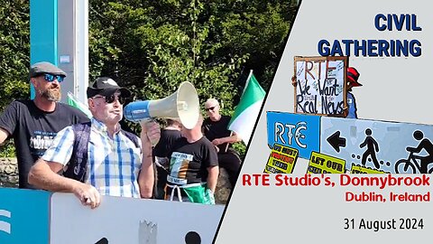 Civil Gatherng - RTE Studio's Dublin, Ireland - 31 August 2024