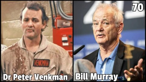 Ghost Busters Cast Then and Now