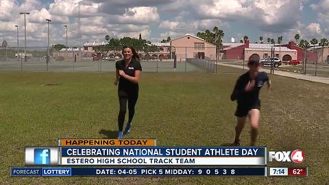 Honoring local students on National Student Athlete Day - 7am live report