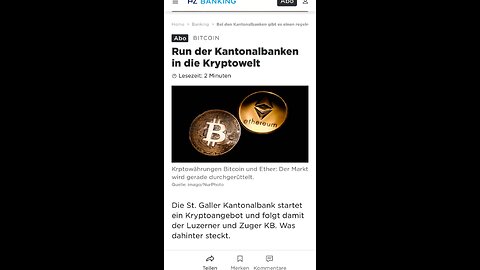 Banken führen Krypto ein!