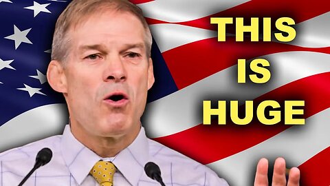 I CAN'T BELIEVE WHAT JUST HAPPENED TO JIM JORDAN!