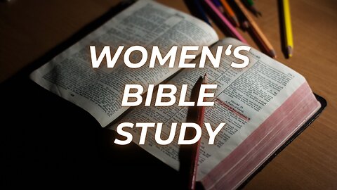 Announcement: Women's Bible Study