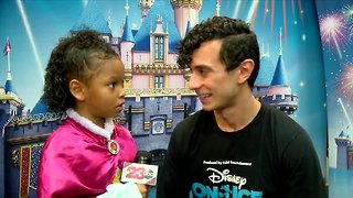 Disney Junior Miss Reporter at Disney on Ice