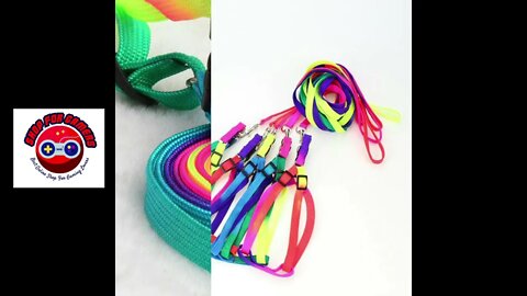 Dog Leash Rope Rainbow Color