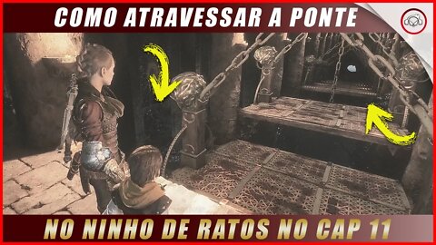 A Plague Tale: Requiem, Como atravessar a ponte no ninho de ratos no Cap 11 | Super dica