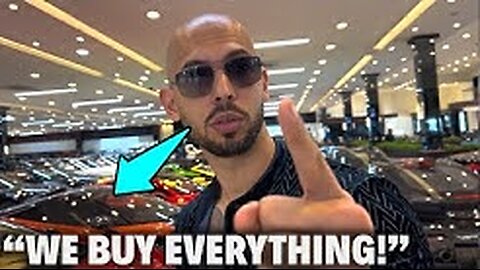 Andrew Tate's $20M SHOPPING SPREE In 🇦🇪Dubai (Cars, Watches, Lifestyle)