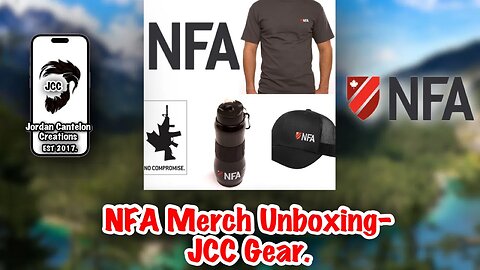 NATIONAL FIREARMS ASSOCIATION MERCH UNBOXING (worth it?)! #nfa #nationalfirearmsassociation