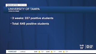 Local experts concerned as colleges report more COVID-19 cases, UT reported hundreds in October