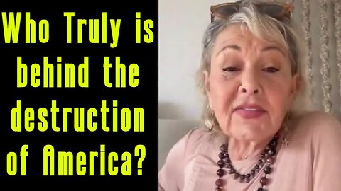 Roseanne Barr Expose: Who Truly is behind the destruction of America?