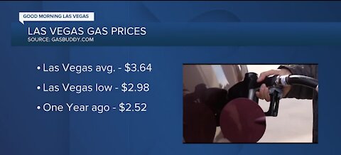 Report: Vegas gas prices continue to rise in June