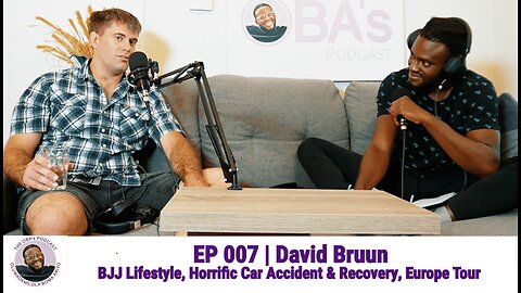 The OBAs Podcast #7 | David Bruun | BJJ Lifestyle, Horrific Car Accident & Recovery, Europe Tour