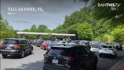 Gas station lines 2021 colonial pipeline