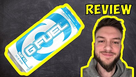 G Fuel Blue Ice Energy Drink Review