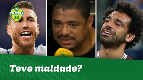 Teve maldade? VAMPETA analisa SERGIO RAMOS x SALAH!