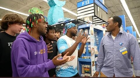 Jidion, Kanel Joseph & Mic’d Up Crew Walk Into A Walmart | (Reaction)