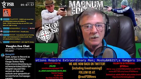 2024-04-01 09:00 EDT - Straight Shootin' Magnum Edition: with Thumper