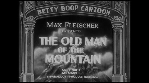 Betty Boop - The Old Man Of THe Mountain (1933)