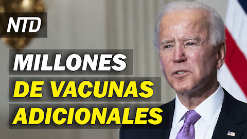 Biden ordena millones de dosis de vacunas adicionales; Greene acusa a Biden de abuso de poder | NTD