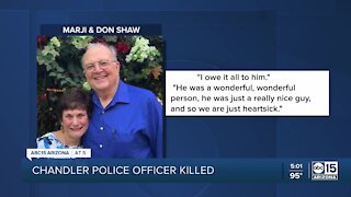 Chandler couple remembers how Officer Farrar helped them in a time of need