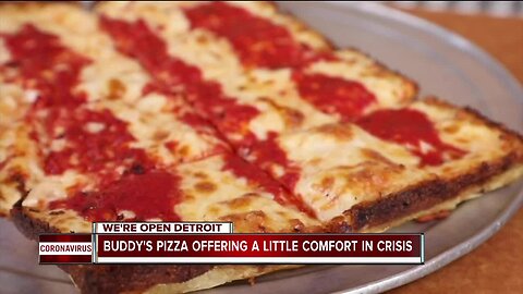 We're Open Detroit: Buddy's Pizza is offering a little comfort in crisis