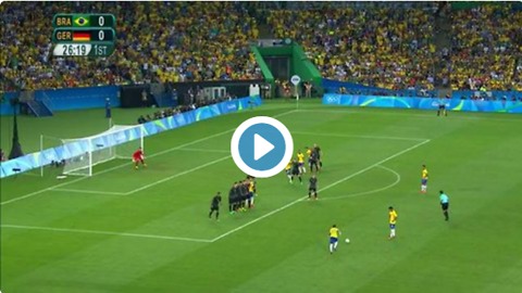 VIDEO: Neymar unbelievable free-kick goal vs Germany