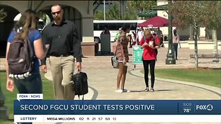 Second FGCU student test positive for COVID-19