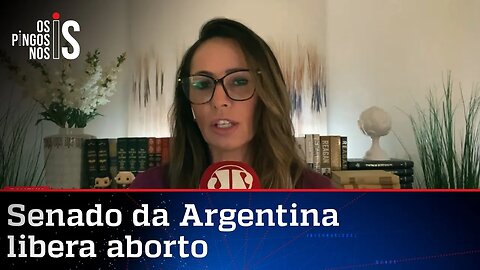 Ana Paula Henkel: Comemoração de aprovação do aborto me deu nó no estômago