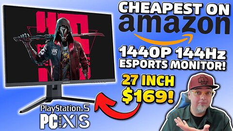 How Can This 2k 144Hz Gaming Monitor Be SO CHEAP? Best Deal On Amazon!