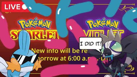 (LIVE) New Pokémon Scarlet and Violet REACTION - New Pokémon and Team Star Reveal!