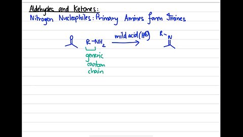 Forming Imines from Primary Amines