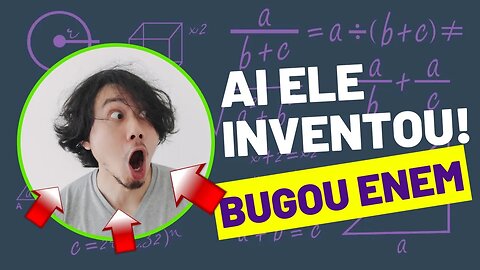 LICOES DE MATEMATICA PARA O ENEM | O ALUNO BUGADO | REACT