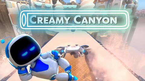 Astro Bot Creamy Canyon ( All Bots, Puzzle Pieces, & Secret Level )