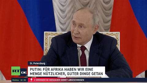 Zusammenfassung von Pressekonferenz mit Putin nach Russland-Afrika-Gipfel