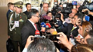 🛑🎥Declaraciones para medios del presidente Gustavo Petro desde Brasil👇👇