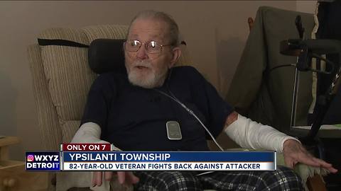 Marine, 82, fights off attacker who took his kindness for a weakness