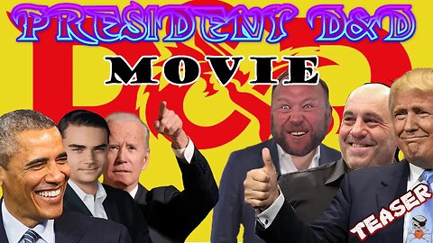 PRESIDENT D&D THE MOVIE! (OFFICIAL TRAILER) #president #aivoice #trump #biden #obama #series #dnd