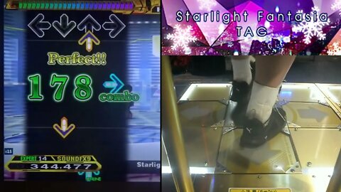 Starlight Fantasia - EXPERT (14) - AA#494 (GFC) on Dance Dance Revolution A20 PLUS (AC, US)