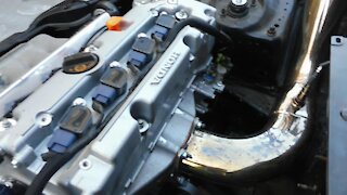 HOW TO : K24Z7 Swap in EG Honda Civic (Part 2) Installing engine