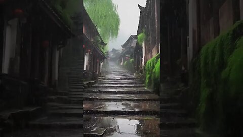 深度睡眠：雨声大自然中的镇静剂，帮助你放松身心，缓解压力和焦虑#sleepmusic #sleep #shortsvideo #rainsounds #rain #shorts