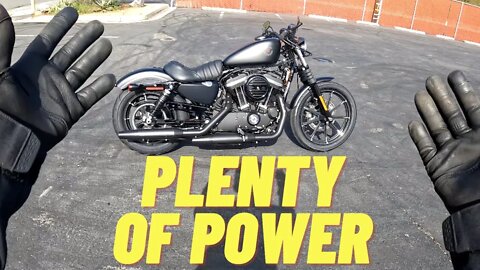 BETTER THAN I THOUGHT! 2022 Harley Davidson Iron 883 Sportster