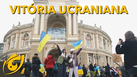 UCRANIANOS conseguiram o que PARECIA IMPOSSÍVEL: RETOMAR KHERSON sem DESTRUIR a CIDADE