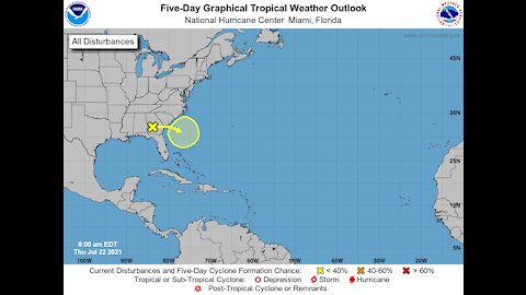 Two Completely Bizarre Cyclones Forming July 22nd 2021!