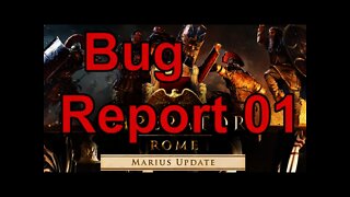 Imperator: Rome Update 2.0 Marius - Bug Report 01 & Feedback