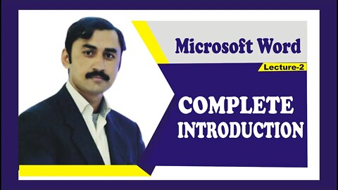 Microsoft Word Introduction|microsoft word tutorial|ms word tutorial|Sadar Khan Tv