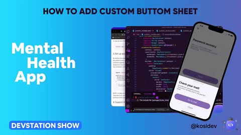 Flutter custom bottom sheet and modal | flutter app shorts | flutter tutorial