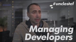 Developer Soft Skills: Managing more Experienced Developers