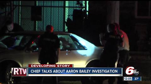 IMPD Chief Roach discusses Aaron Bailey case for first time since prosecutors' decision announced