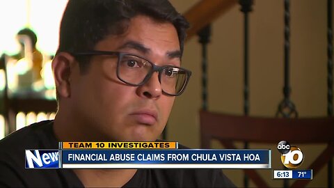 Accusations of possible financial abuse by former Chula Vista HOA manager