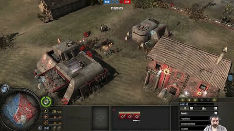 Kneiter, Spanky vs RUS, qaq || Company of Heroes 1