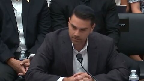 Ben Shapiro Tears Into Censorship Cartel In Fiery Congressional Testimony